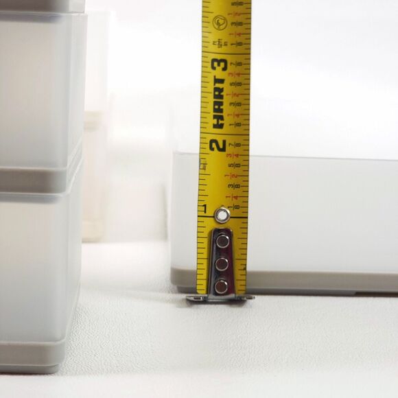 7 Pieces Storage Tray Organizer Set From Target Gray Plastic Brand New - Picture 11 of 11